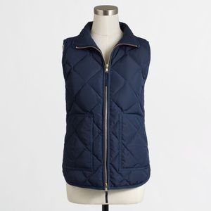 JCrew Navy Vest